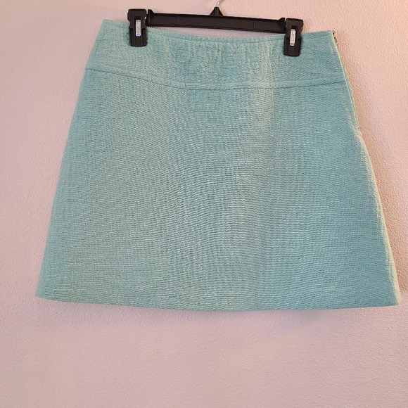 A.P.C. Mint Green A-Line Mini Skirt - Picture 1 of 4